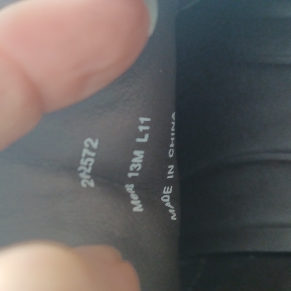 JOHNSTON & MURPHY SHEEPSKIN BROWN DRESS LACE UP SHOE 13M FITS LIKE 12M - Picture 11 of 14